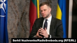 Լիտվայի արտաքին գործերի նախարար Գաբրիելյուս Լանդսբերգիս