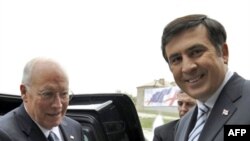 Программой визита Чейни предусмотрены только переговоры с президентом Саакашвили