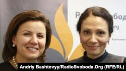 Марина Ставнійчук (ліворуч) та Юлія Новикова