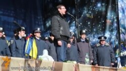 Близько сотні правоохоронців Львівщини прибули у п’ятницю до Києва на захист Майдану