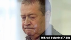 Leonid Markelov in court in Nizhny Novgorod on February 24