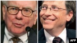  Warren Buffet (solda) və Bill Gates