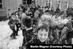 Про такі зими у Славську мріють. Славське, 1998 рік. Фото Мартіна Вагнера