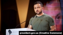 ولودیمیر زلنسکی رئیس جمهور اوکراین