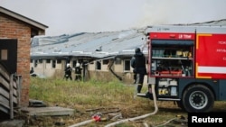 خارکیف اوکراین جایی که هدف حملۀ تازۀ روسیه قرار گرفته است.