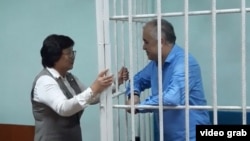 Роза Отунбаева и Омурбек Текебаев.