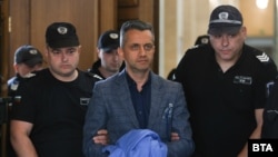 Мирослав Беляшки в Съдебната палата в София, 1 май 2025 