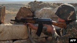 Тоолуу-Карабахтагы майдан тилкеси. Архивдик сүрөт.