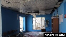 مکتب تخریب شده در کندز