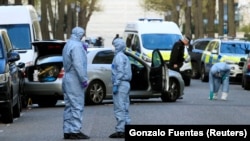 На месте нападения в Лондоне