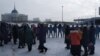 Матери, путь которым к резиденции президента перекрыл спецназ. Нур-Султан, 13 января 2020 года.