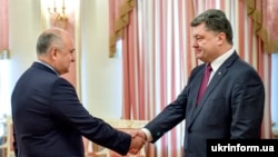 Ігор Смешко і Петро Порошенко