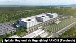 Așa ar trebui să arate Spitalul Regional de Urgență (SRU) din Iași după ce vor fi terminate lucrările.