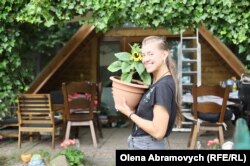 Олена Чанцева-Коваленко – переселенка з Сумщини, яка оселилась в українському селі Франкополе у Бельгії.