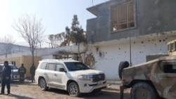 نشانه‌های مرمی بر دیواری که در جریان جنگ با افراد قیصاری اصابت کرده‌است. December 16 2019