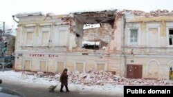 Казанның Адмиралтейство бистәсендәге Алафузовлар йорты.