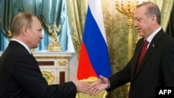 Ռուսաստանի և Թուրքիայի նախագահները հանդիպում են Կրեմլում, Մոսկվա, 10-ը մարտի, 2017թ․