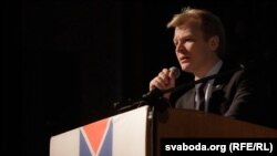 Выступае Віталь Рымашэўскі.