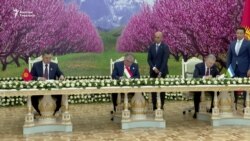 Жапаров, Рахмон, Мирзиёев Кожент декларациясына кол коюшту 