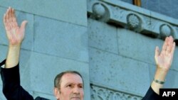 Armenian opposition leader Levon Ter-Petrossian