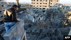 "Ал-Акса" ТВнын талкаланган телестанциясы. Палестина. 13-ноябрь, 2018-жыл