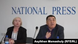 Тамара Калеева жана Эрмурат Бапи