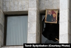 Митингующие в «Белом доме», 24 марта 2005 г.