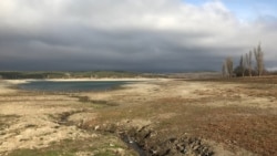 Симферопольское водохранилище, ноябрь 2019 года