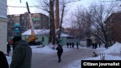 "Әл-Ихлас" мәчете янында, 16 гыйнвар 2013