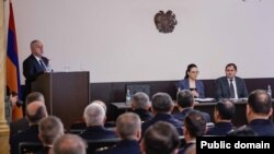 Գխավոր դատախազ Աննա Վարդապետյանի և պաշտպանության նախարար Սուրեն Պապիկյանի գլխավորությամբ ամփոփվել են Զինվորական դատախազության 2024 թվականի աշխատանքները, 7-ը մարտի, 2025թ.