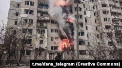 Наслідки російського удару по Куп'янську, квітень 2025 року 