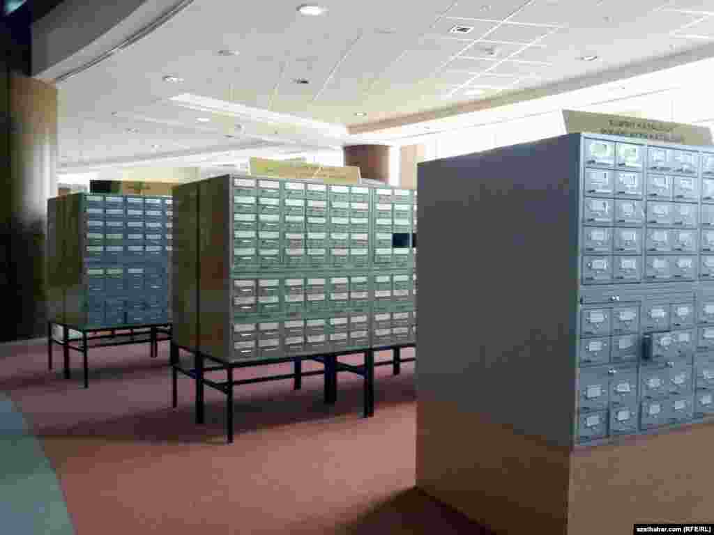 Kitaphananyň kartoçkaly kataloglary