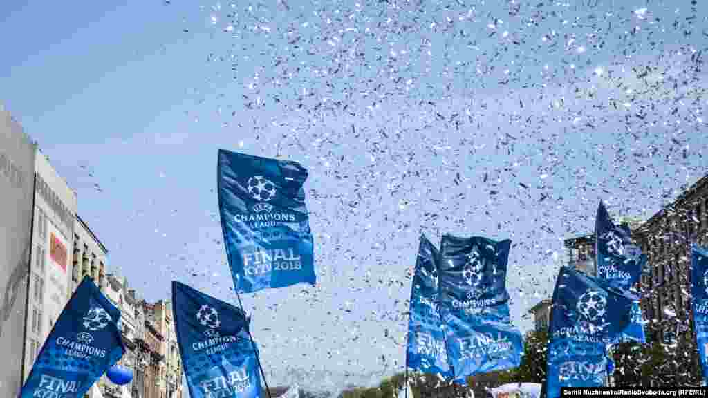 Фінали жіночої і чоловічої Ліги чемпіонів відбудуться в Києві 24 і 26 травня