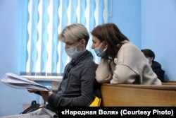 Мацьвей Буйніцкі ў судзе, 28 красавіка 2021