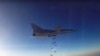 Российский Ту-22М3, взлетевший из Ирана, бомбит объекты в Сирии. 16 августа 2016 года