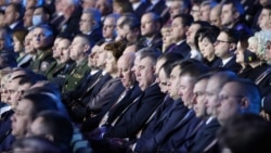 Дэлегаты «Ўсебеларускага сходу». 12 лютага