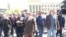 В Гюмри к антиправительственному шествию присоединился экс-мэр города Вардан Гукасян, 25 апреля 2018 г․   