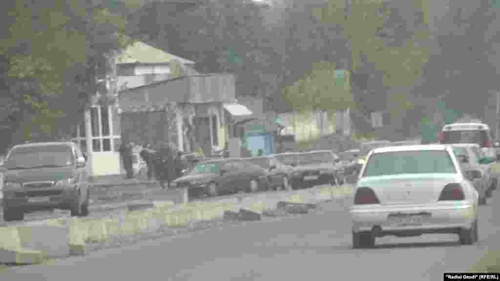 Посгоҳи Чоряккорон дар ғарби Душанбе, 9 октябр 