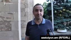 Սահմանադրական դատարանի նախագահ Հրայր Թովմասյանը զրուցում է «Ազատության» հետ, Երևան, 18-ը հուլիսի, 2019թ․