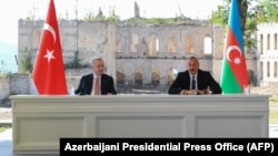 Էրդողանն ու Ալիևը Շուշիում, 15-ը հունիսի, 2021թ․