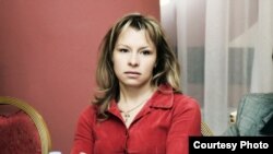 Гражданский активист Олеся Халабузарь.