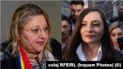Diana Șoșoacă și Anamaria Gavrilă, liderele celor două partide care pierd parlamentari nemulțumiți de stilul de conducere al celor două. 