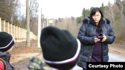 Ірина Кузнецова з дітьми