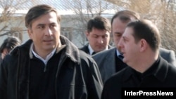 Михаил Саакашвили и Михаил Карели, 2007 год