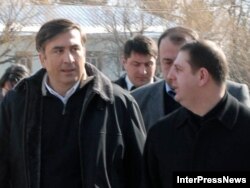 Михаил Саакашвили и Михаил Карели, 2007 год