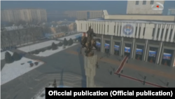 Бишкектин чок ортосундагы ыш.