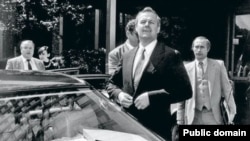 Анатолий Собчак и Владимир Путин