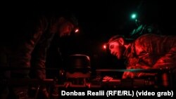 Запуск важкого українського дрона-бомбера в районі Часового Яру. Фото: Прес-служба 24 ОМБр