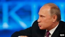 Путин маалымат жыйында. 