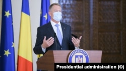 Romanian President Klaus Iohannis (file photo)